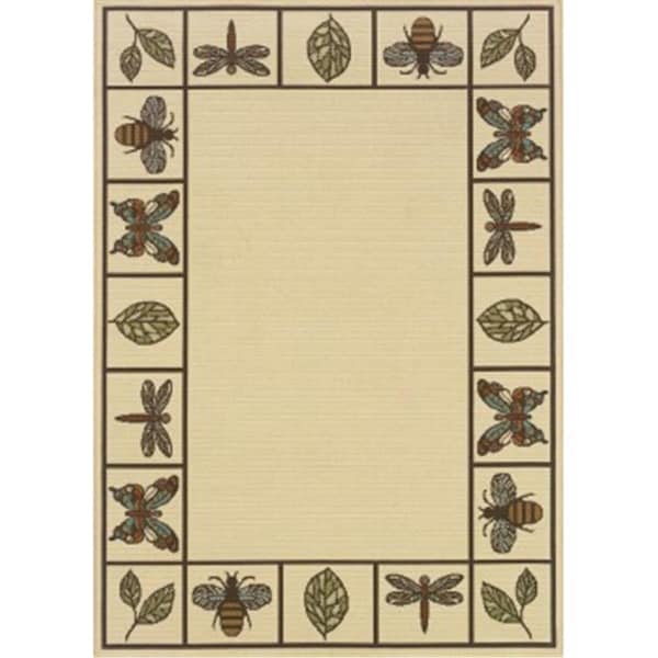 Sphinx By Oriental Weavers Rug, Montego 2266W 3x5 Rectangle - Ivory/ Brown-Polypropylene M2266W073135ST - main